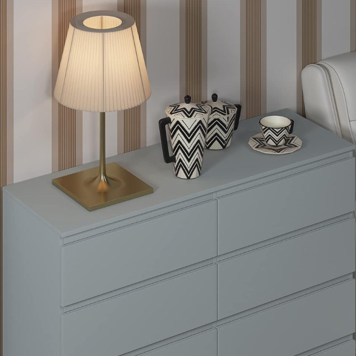 Matt Grey 8 Drawer Chest, Matt Grey Bedroom Storage Furniture - Matt Grey – image 3