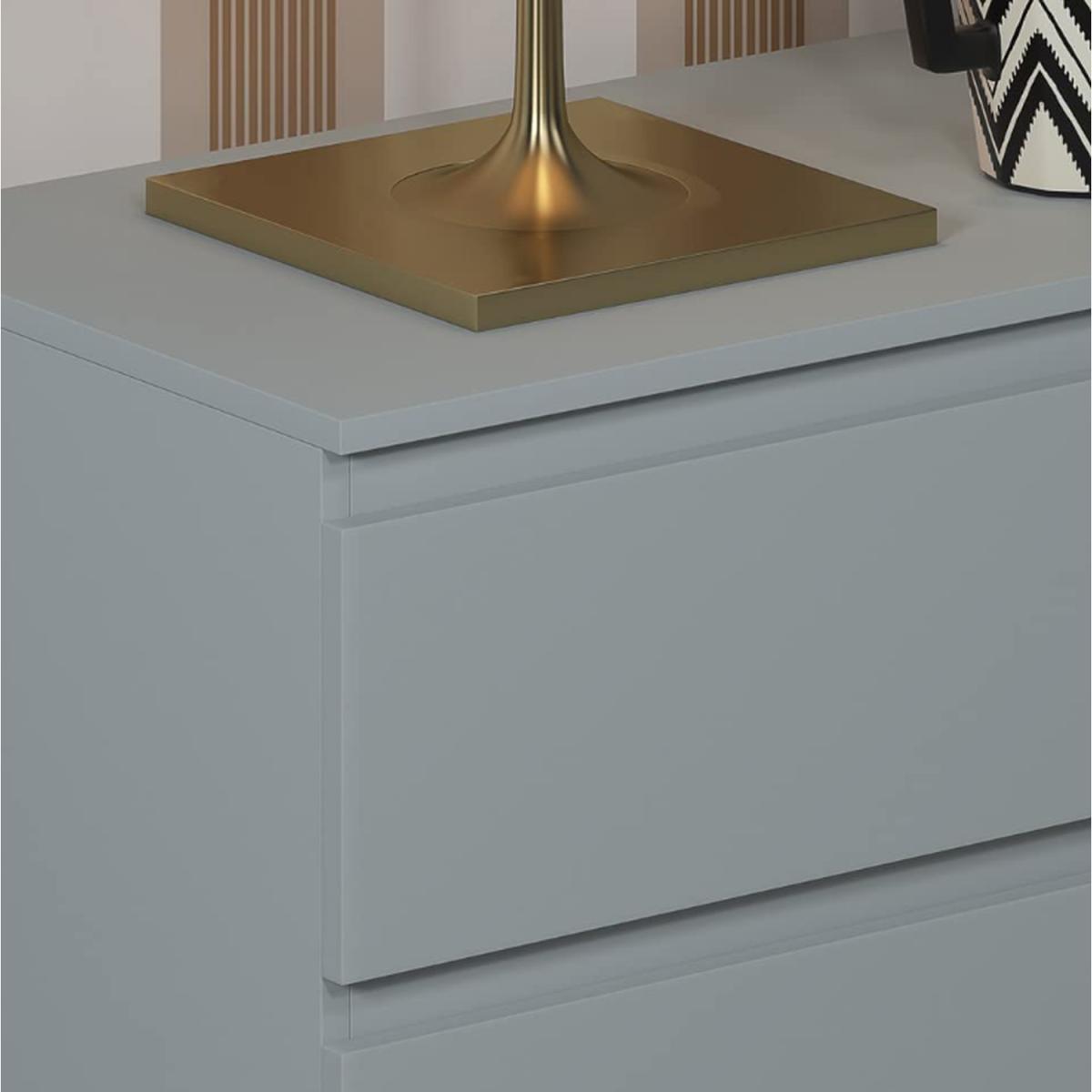 Matt Grey 8 Drawer Chest, Matt Grey Bedroom Storage Furniture - Matt Grey – image 5