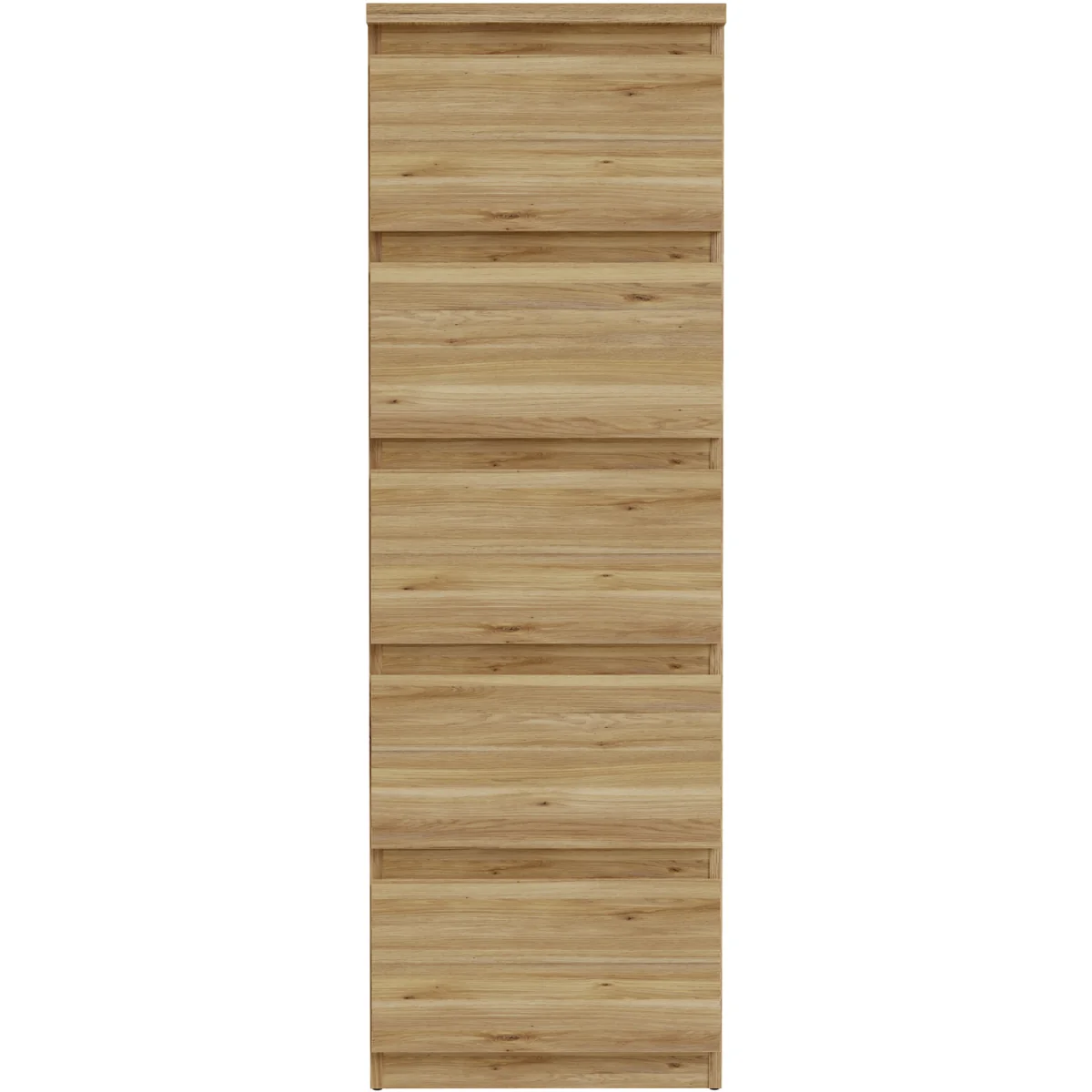 Edmore 5 Drawer Tall Narrow Chest - Mauvella Oak – image 11