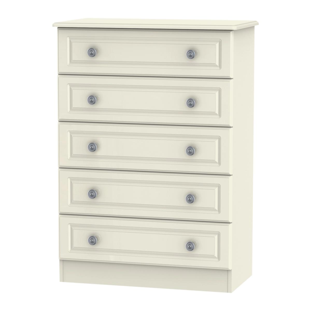 Pembury Five Drawer Chest - Oak – image 5