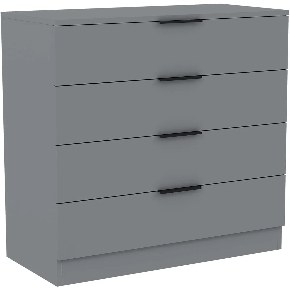 4 Drawer Chest of Drawers Compact Space-Saving Bedroom Storage - Pine – image 21