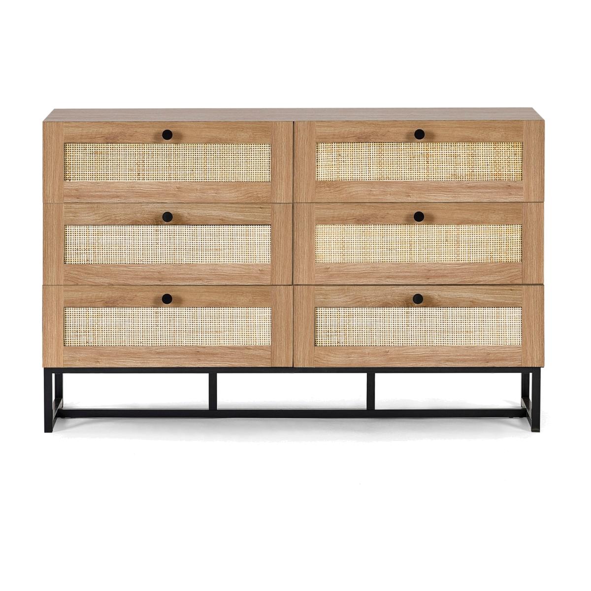 Padstow 6 Drawer Chest - Oak – image 1