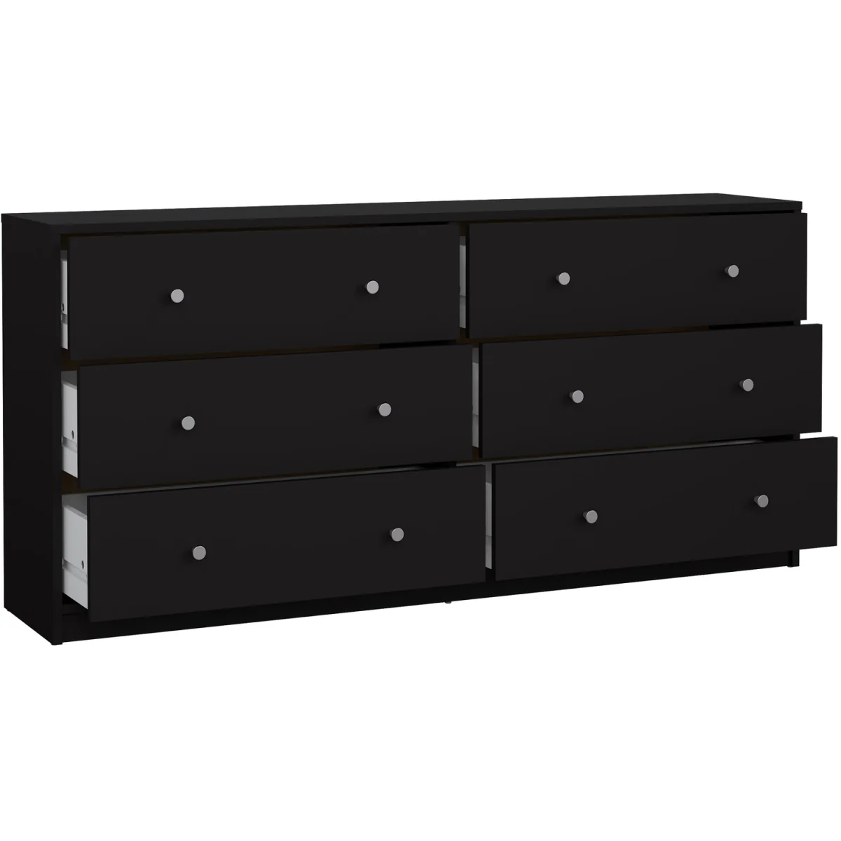 May Chest of 6 Drawers 3 3 - Black – image 6