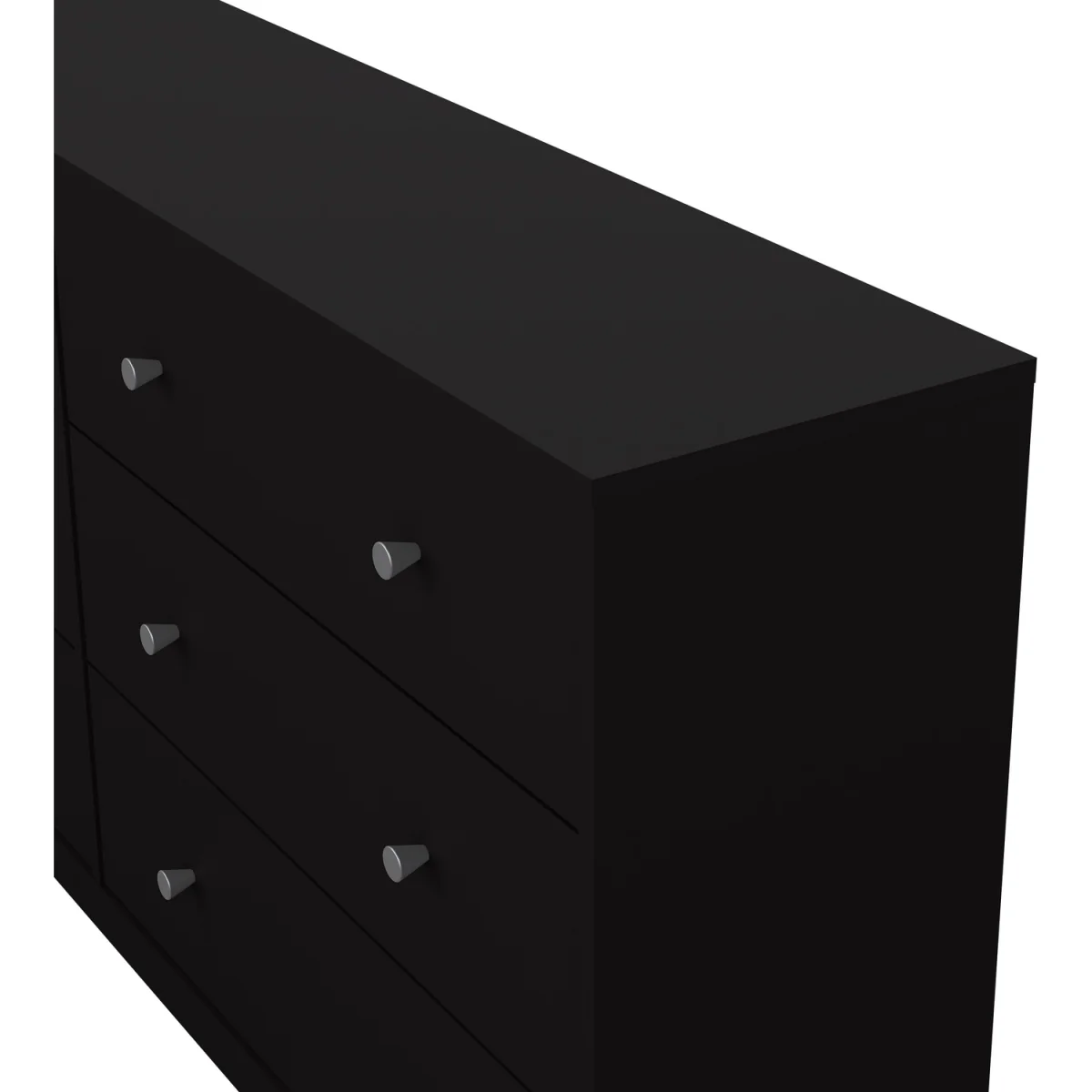 May Chest of 6 Drawers 3 3 - Black – image 8