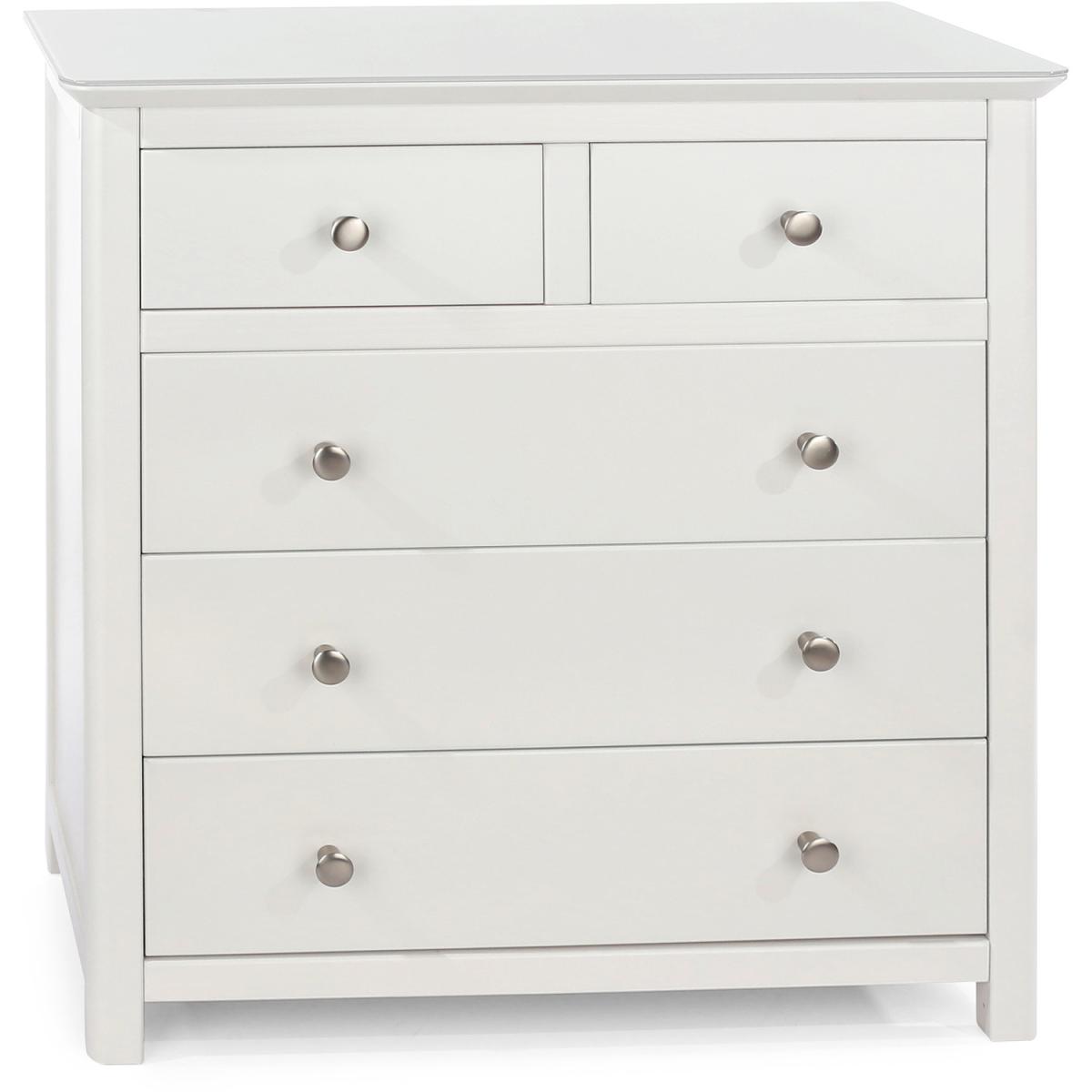 Nairn 2 plus 3 drawer chest - white – image 3