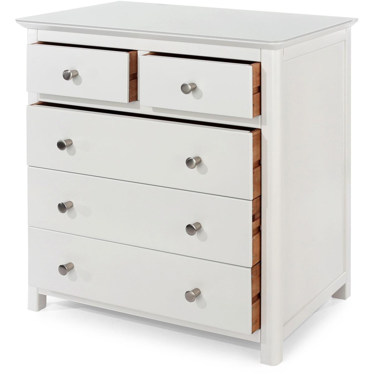 Nairn 2 plus 3 drawer chest - white – image 4