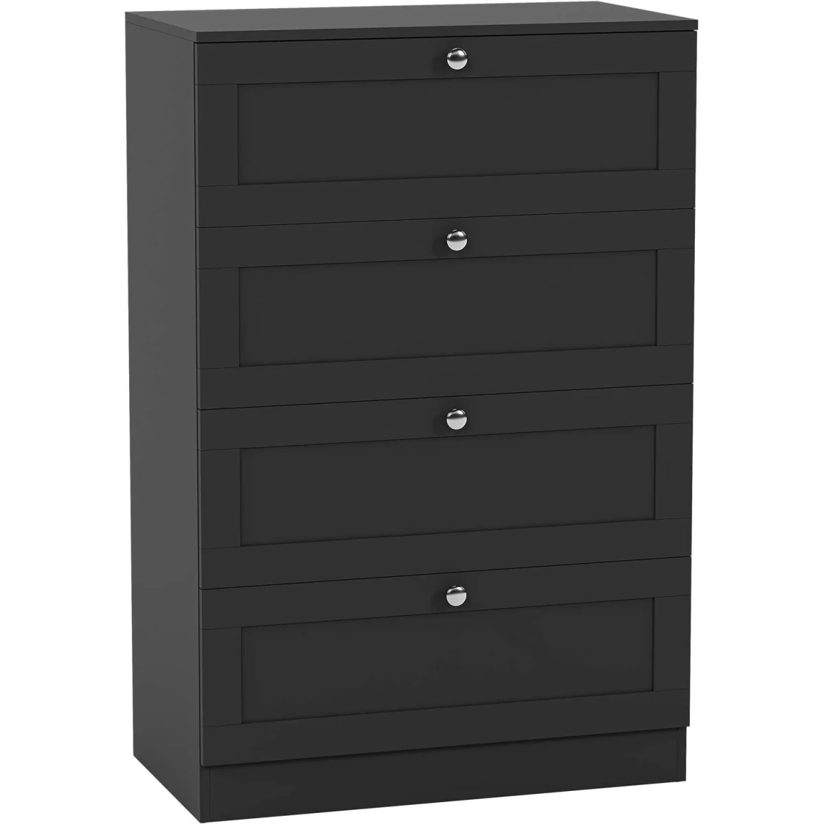 Vida Designs Altino 4 Drawer Chest, Black - Grey – image 2