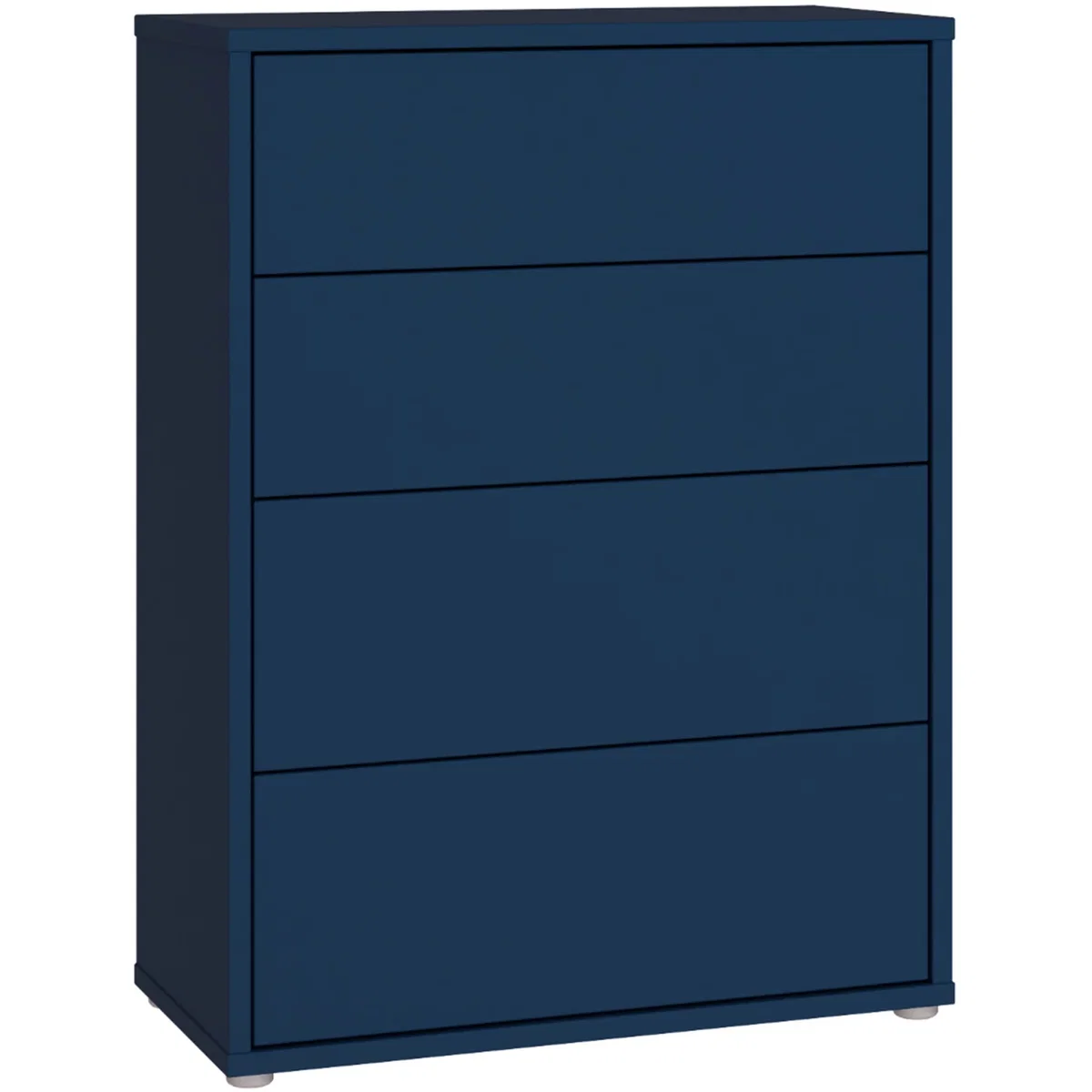Alice Springs 4 Drawer Chest with Push-Open Drawers in Sage Green - Butter Yellow – image 19