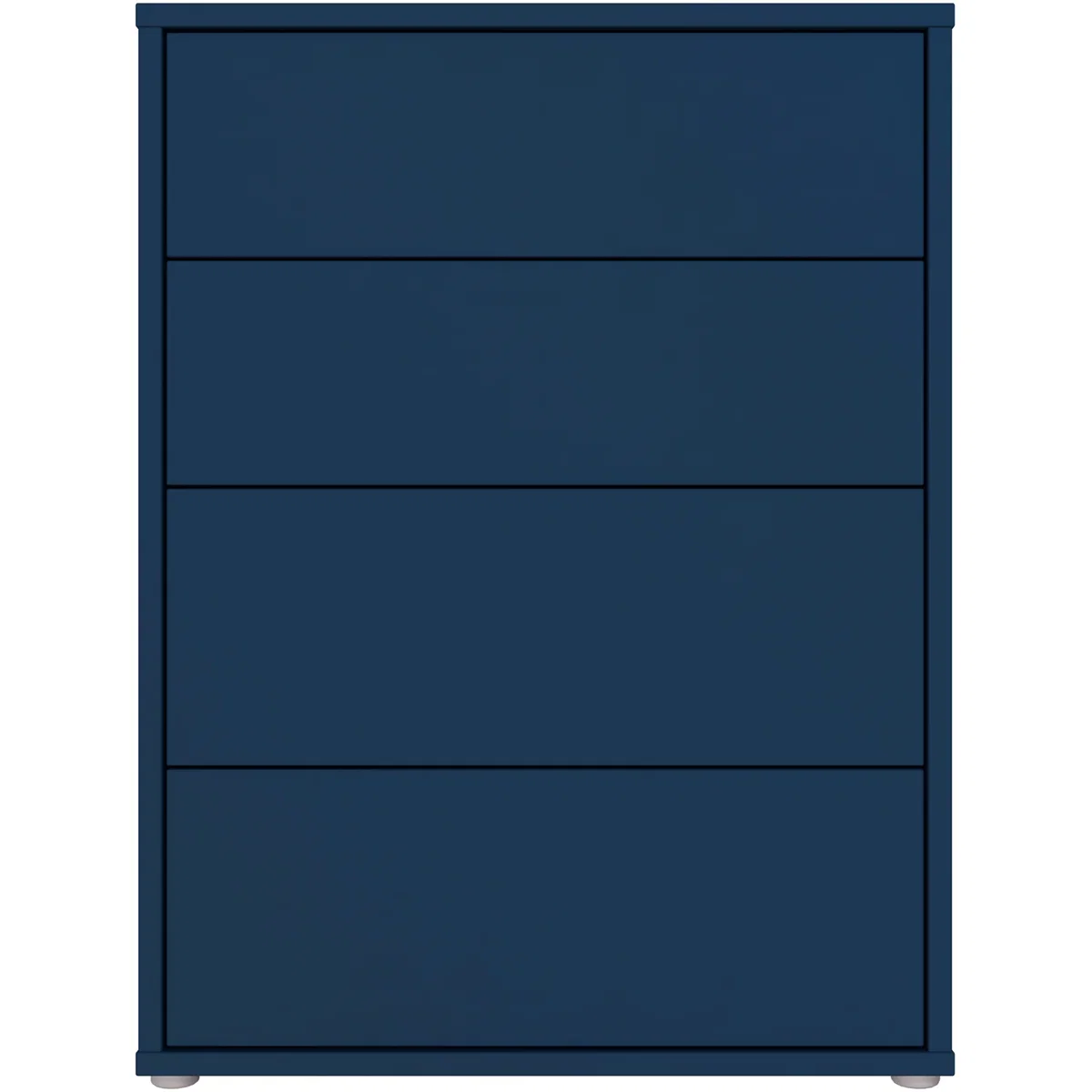 Alice Springs 4 Drawer Chest with Push-Open Drawers in Sage Green - Butter Yellow – image 20