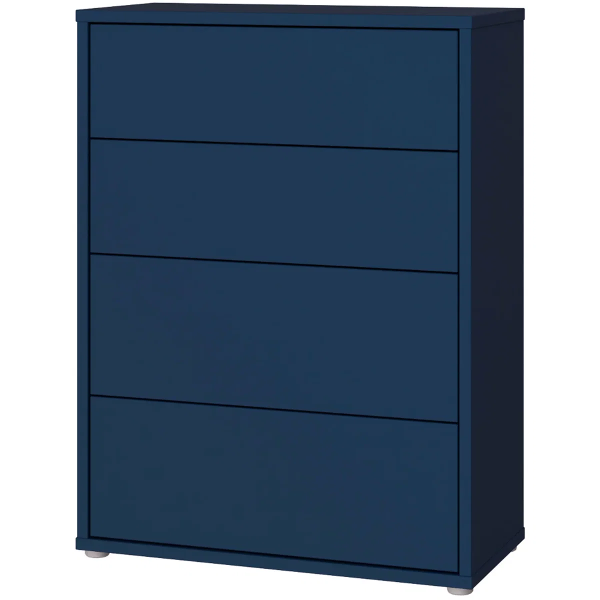 Alice Springs 4 Drawer Chest with Push-Open Drawers in Sage Green - Butter Yellow – image 21