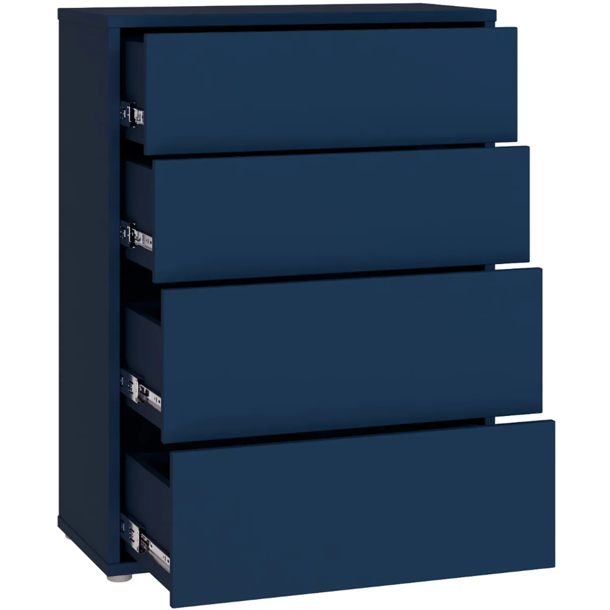 Alice Springs 4 Drawer Chest with Push-Open Drawers in Sage Green - Butter Yellow – image 22
