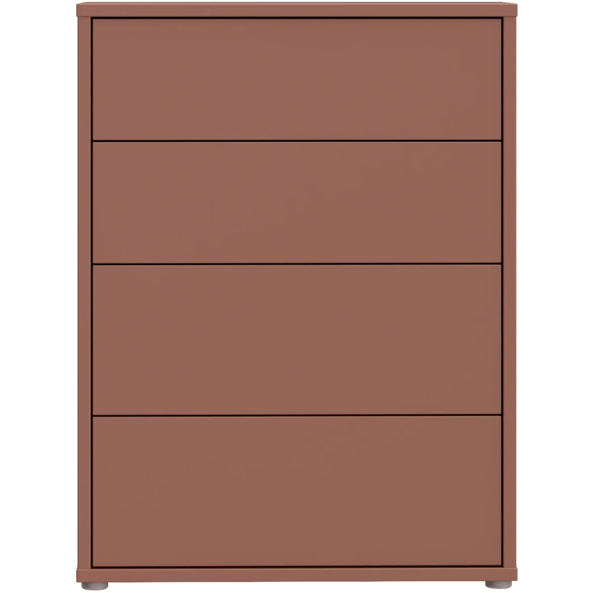 Alice Springs 4 Drawer Chest with Push-Open Drawers in Sage Green - Butter Yellow – image 39