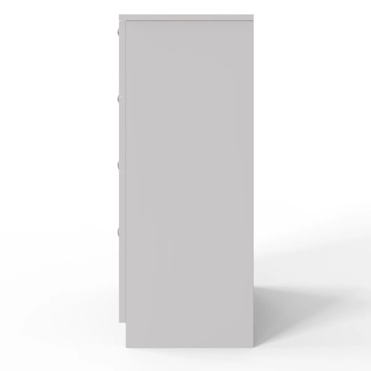 FWStyle White 4 Drawer Chest Of Drawers Deep Design Shaker Fronts - White – image 6