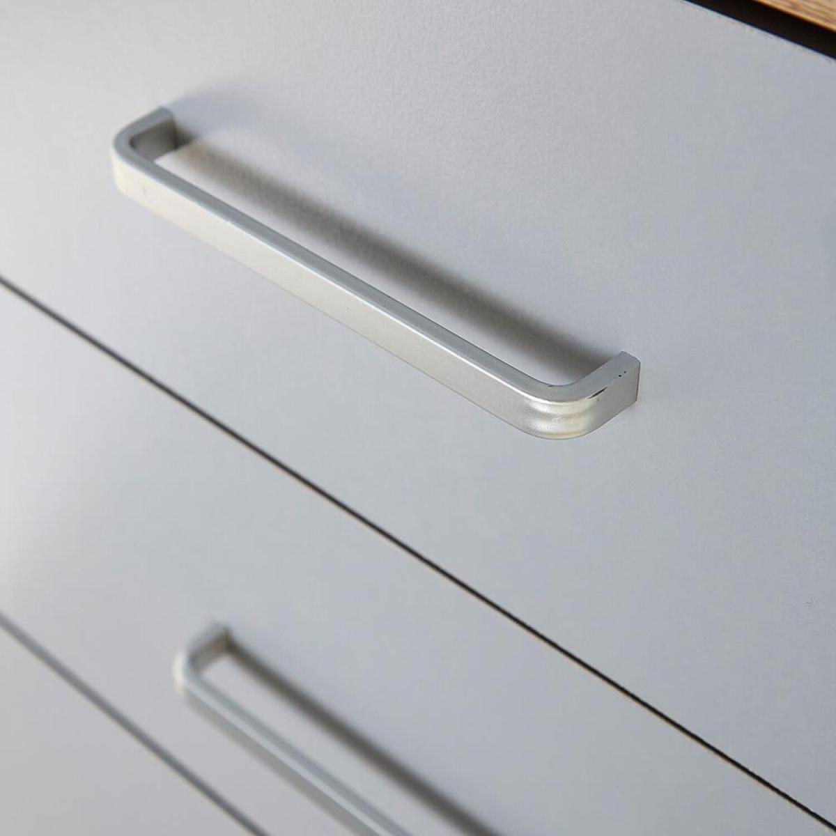 Stratford 5 Drawer Bedroom Storage Chest Unit - Grey – image 4