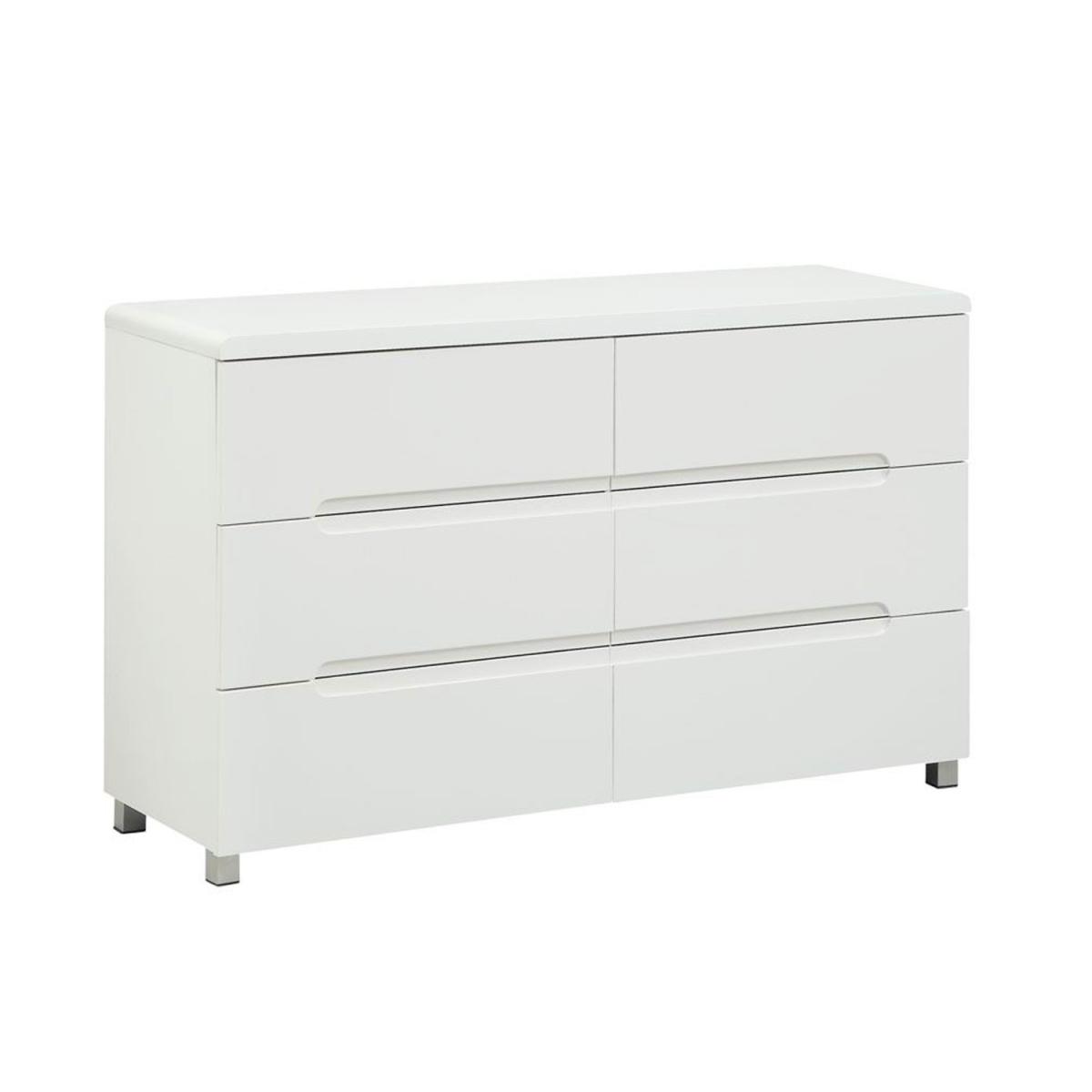 Blanco Six Drawer Chest - White – image 5