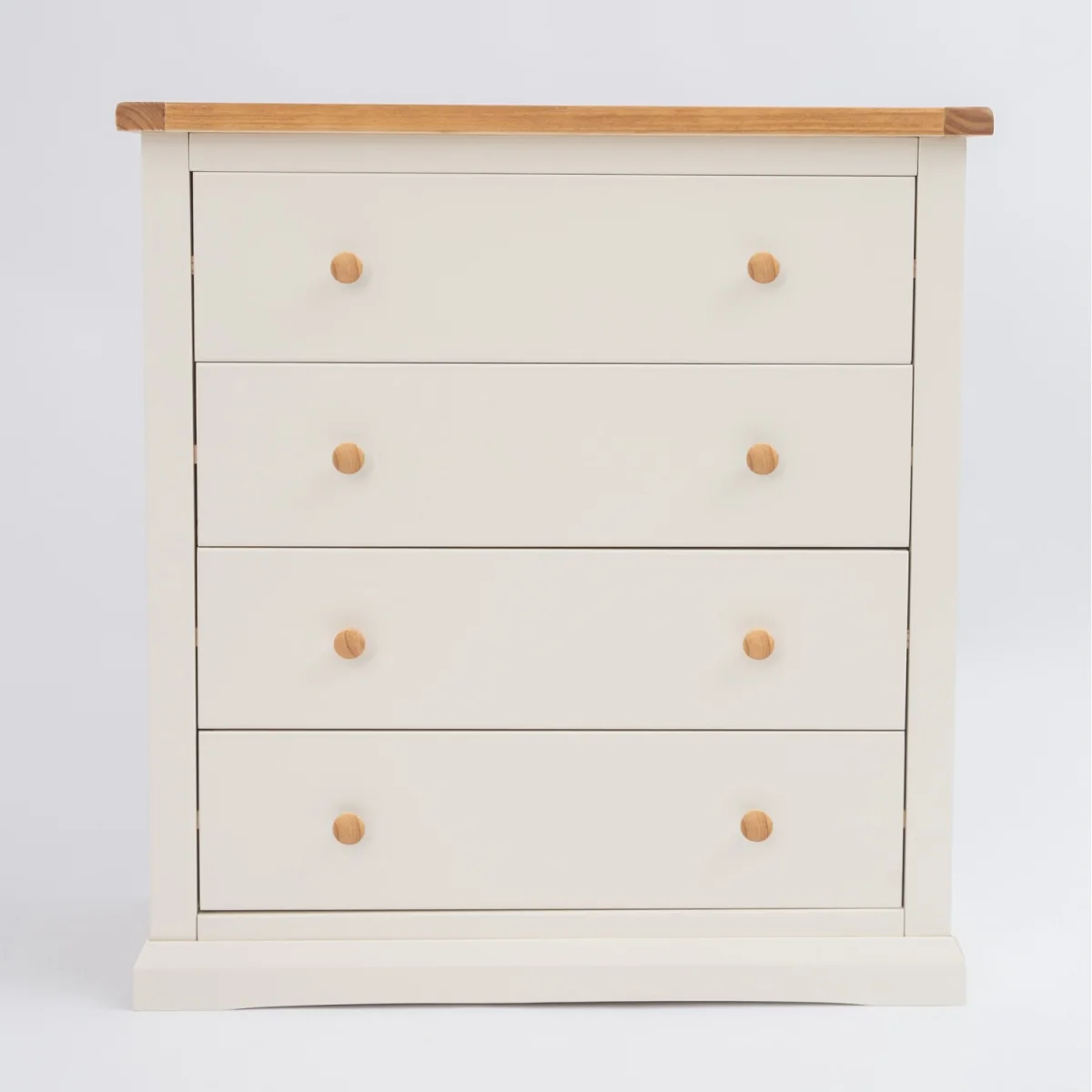 Castelli 4 Drawer Chest - White / Brass – image 7