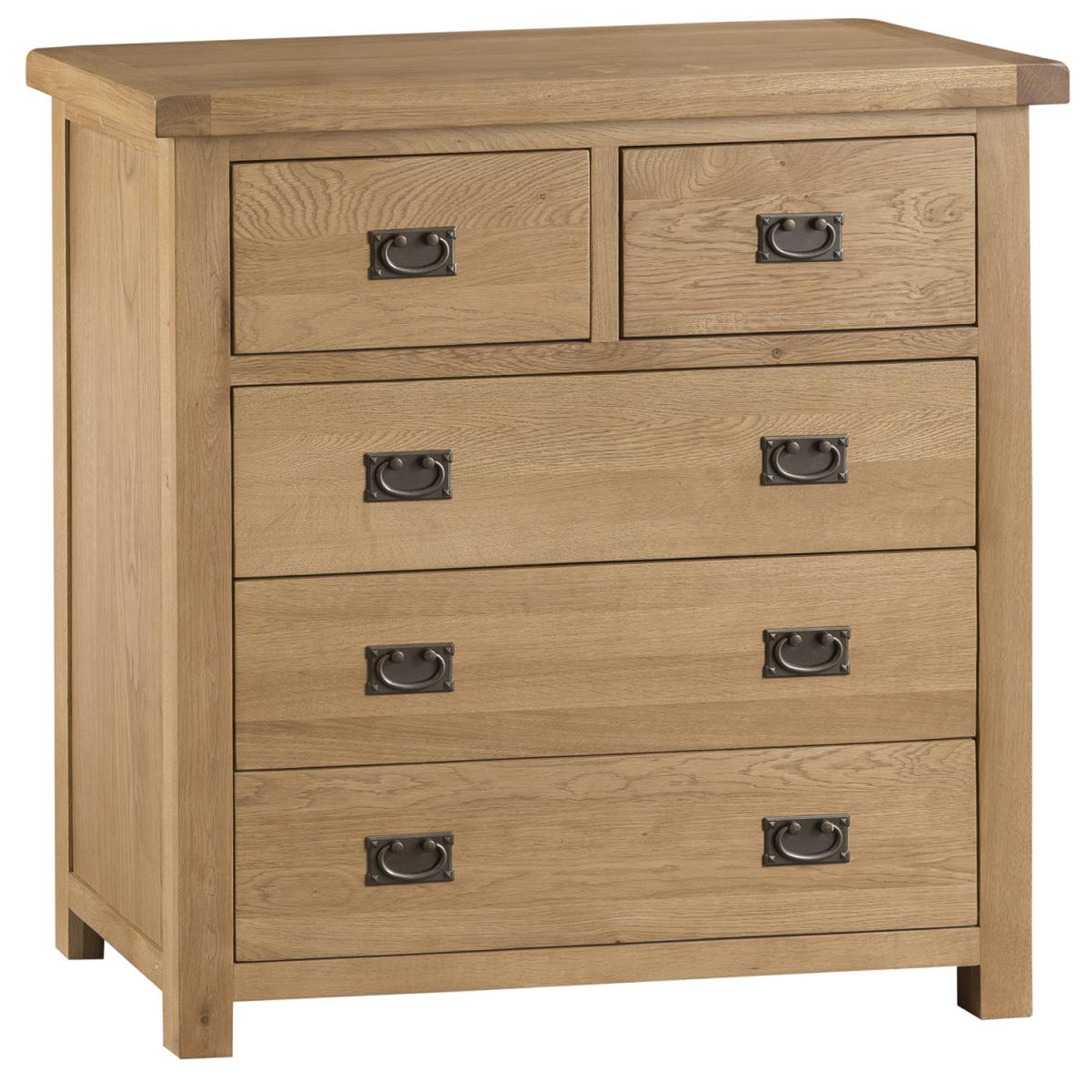 Bisbrooke Country 2 Over 3 Chest - Medium Oak – image 2