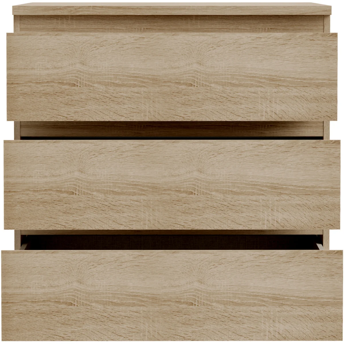 Edmore 3 Drawer Chest - Mauvella Oak – image 26