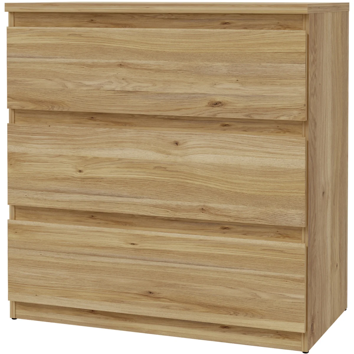 Edmore 3 Drawer Chest - Mauvella Oak – image 30