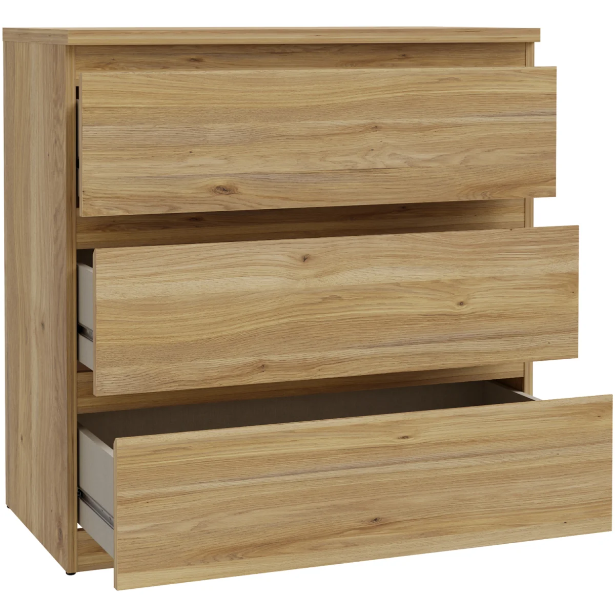 Edmore 3 Drawer Chest - Mauvella Oak – image 31