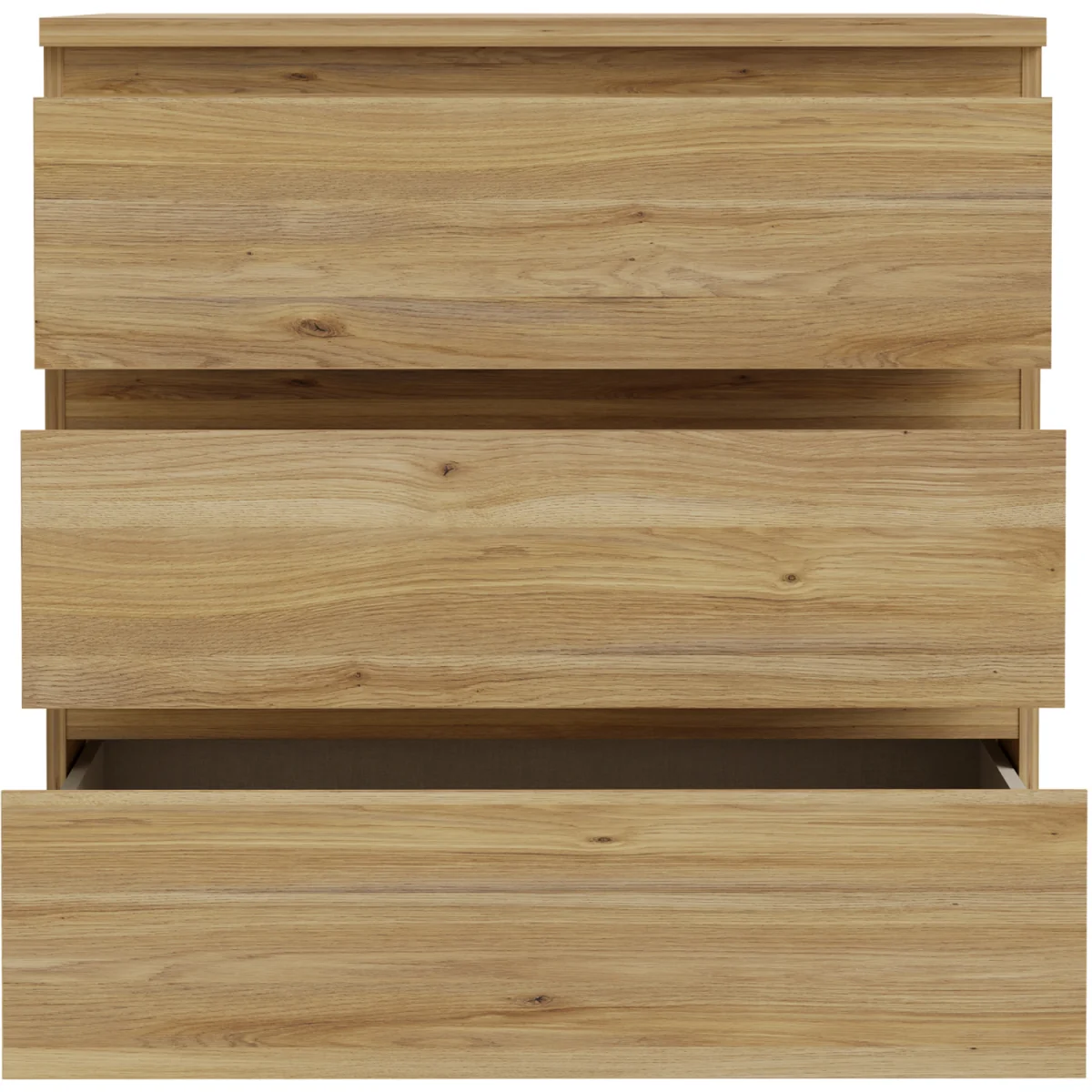 Edmore 3 Drawer Chest - Mauvella Oak – image 32