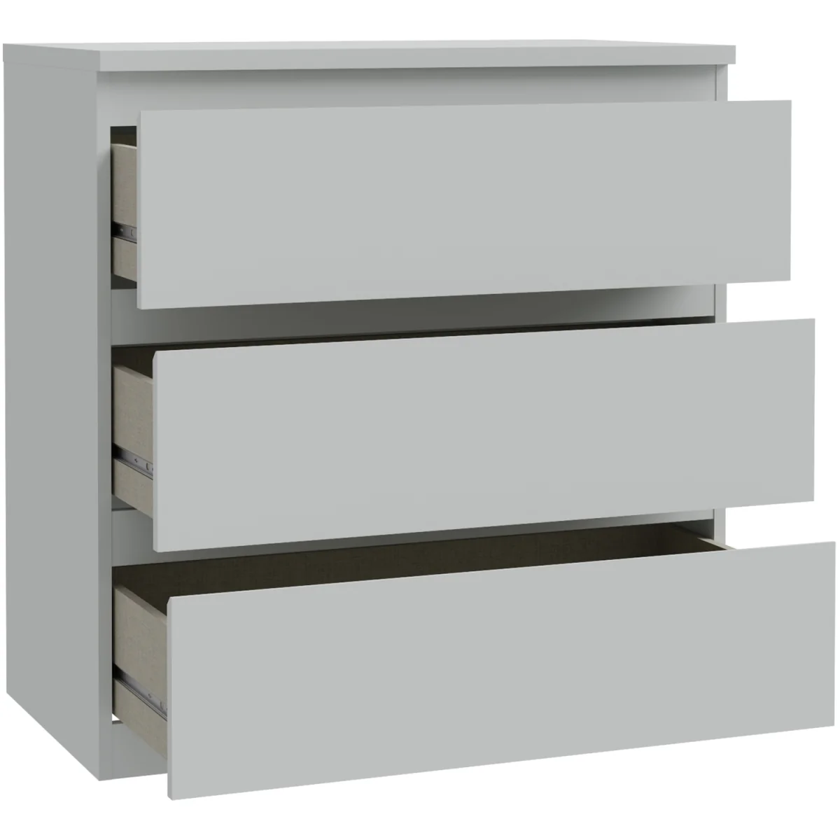 Edmore 3 Drawer Chest - Mauvella Oak – image 9