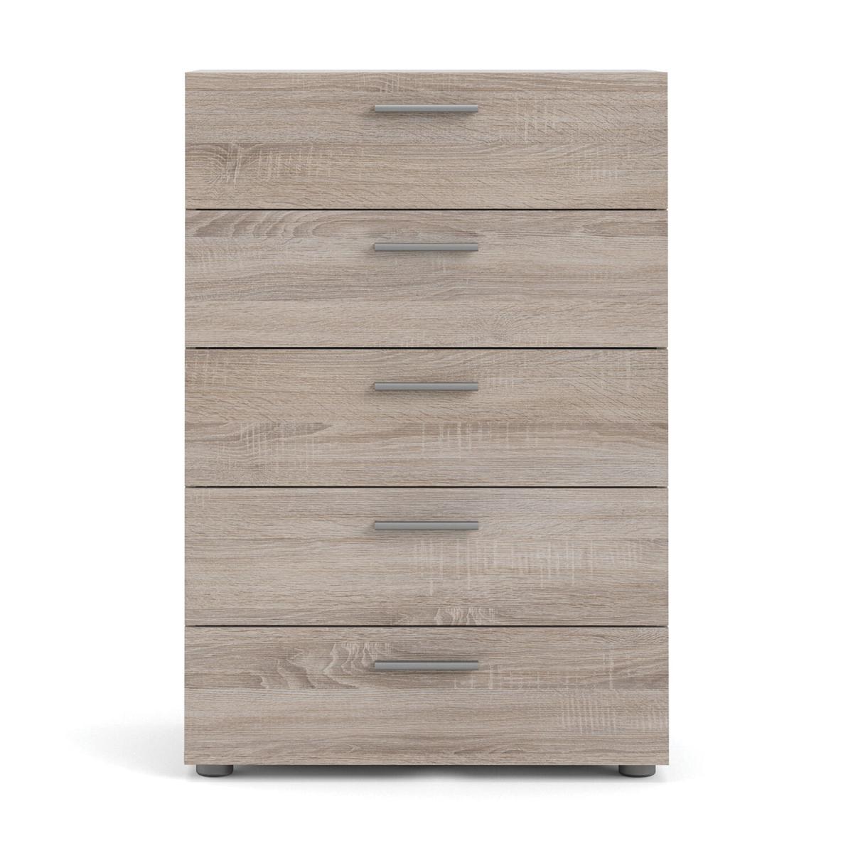 Pepe Chest of 5 Drawers - Truffle Oak – image 3