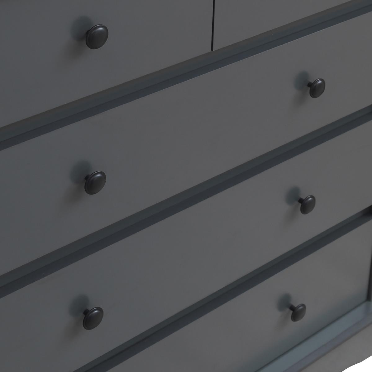 Carden Five Drawer Chest - Dark Grey – image 3