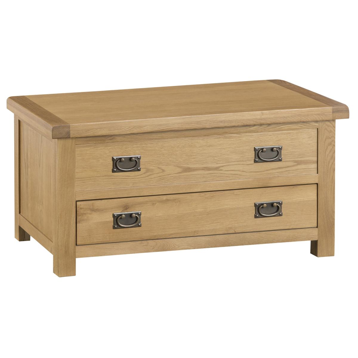 Bisbrooke Country Blanket Box - Medium Oak – image 2