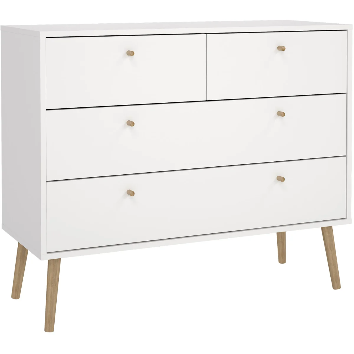 Cumbria Chest 2 2 Drawers - White – image 3