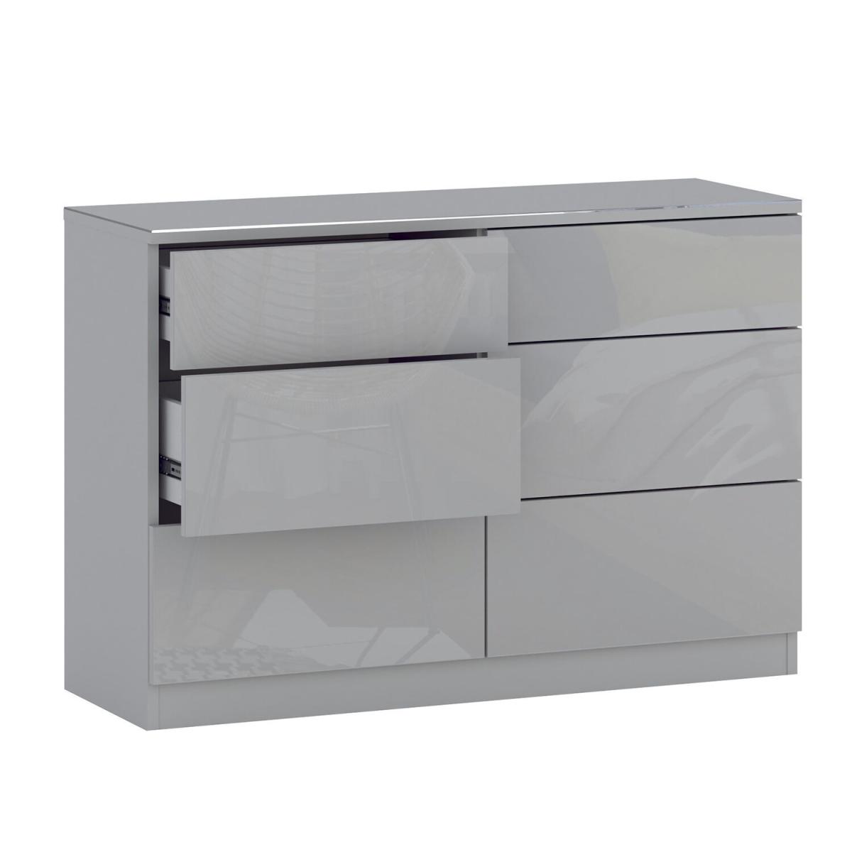 Shard 6 Drawer Chest - Grey – image 3