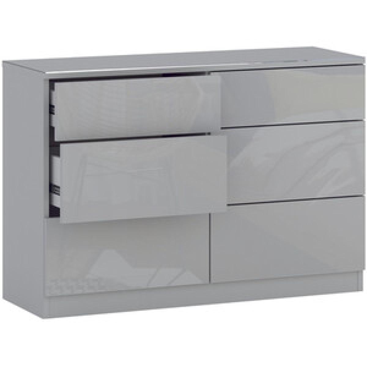 Shard 6 Drawer Chest - Grey – image 7