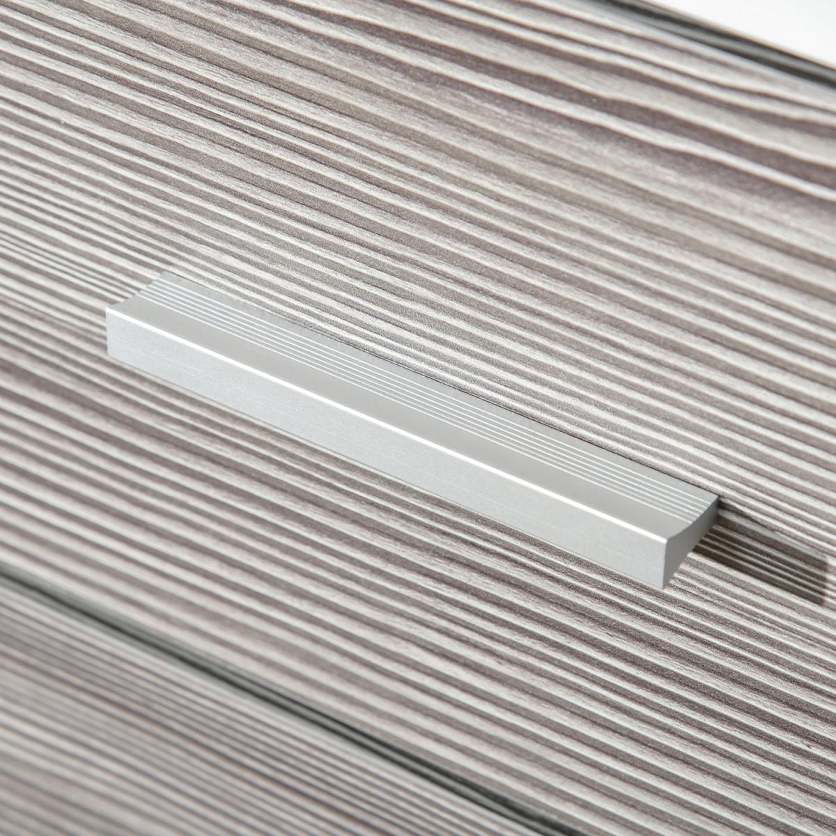 Chest of 4 Drawers - Grey, White – image 3