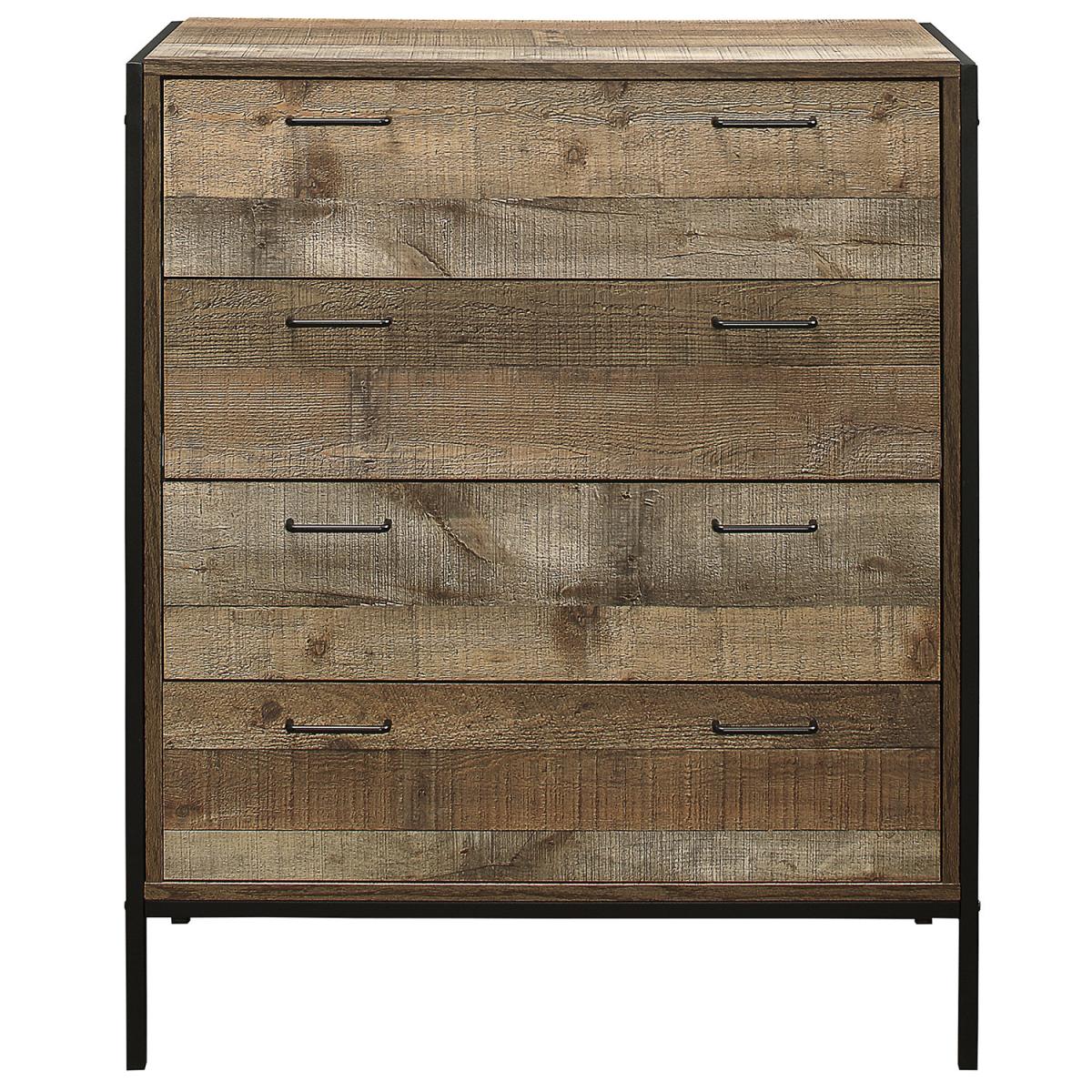 Urban Rustic 4 Drawer Chest – image 3