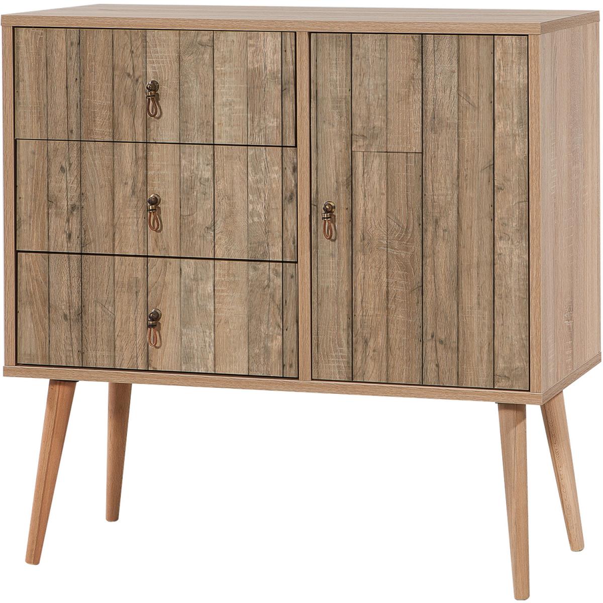 City Sideboard Natural Chest of Drawer - Oak – image 5