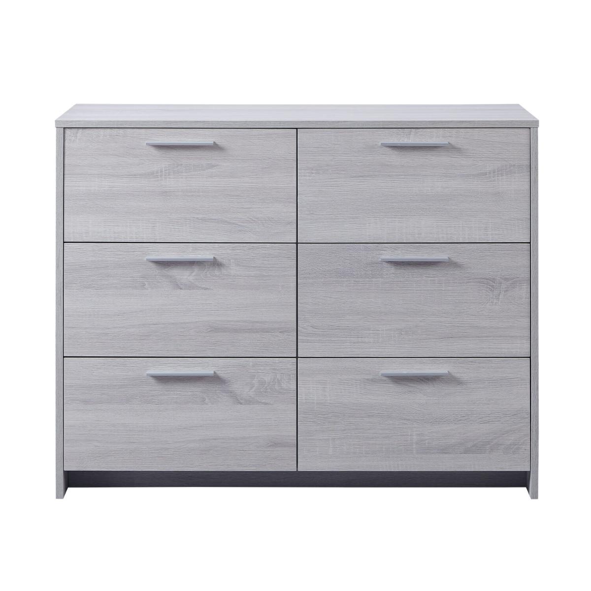 Hartley 6 Drawer Chest - Light Grey – image 2