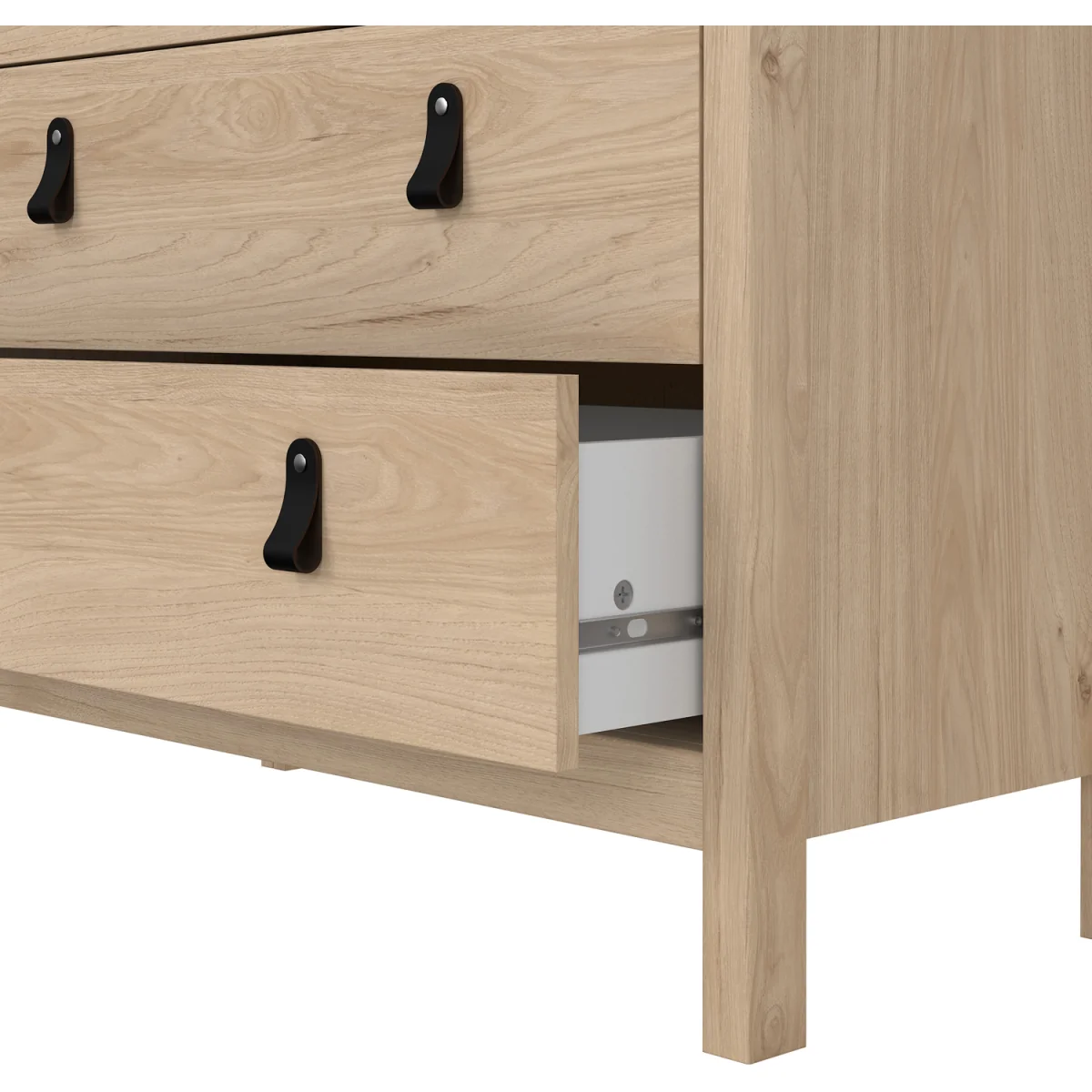 Barcelona Chest 3+2 Drawers in Jackson Hickory Oak - Jackson Hickory – image 10