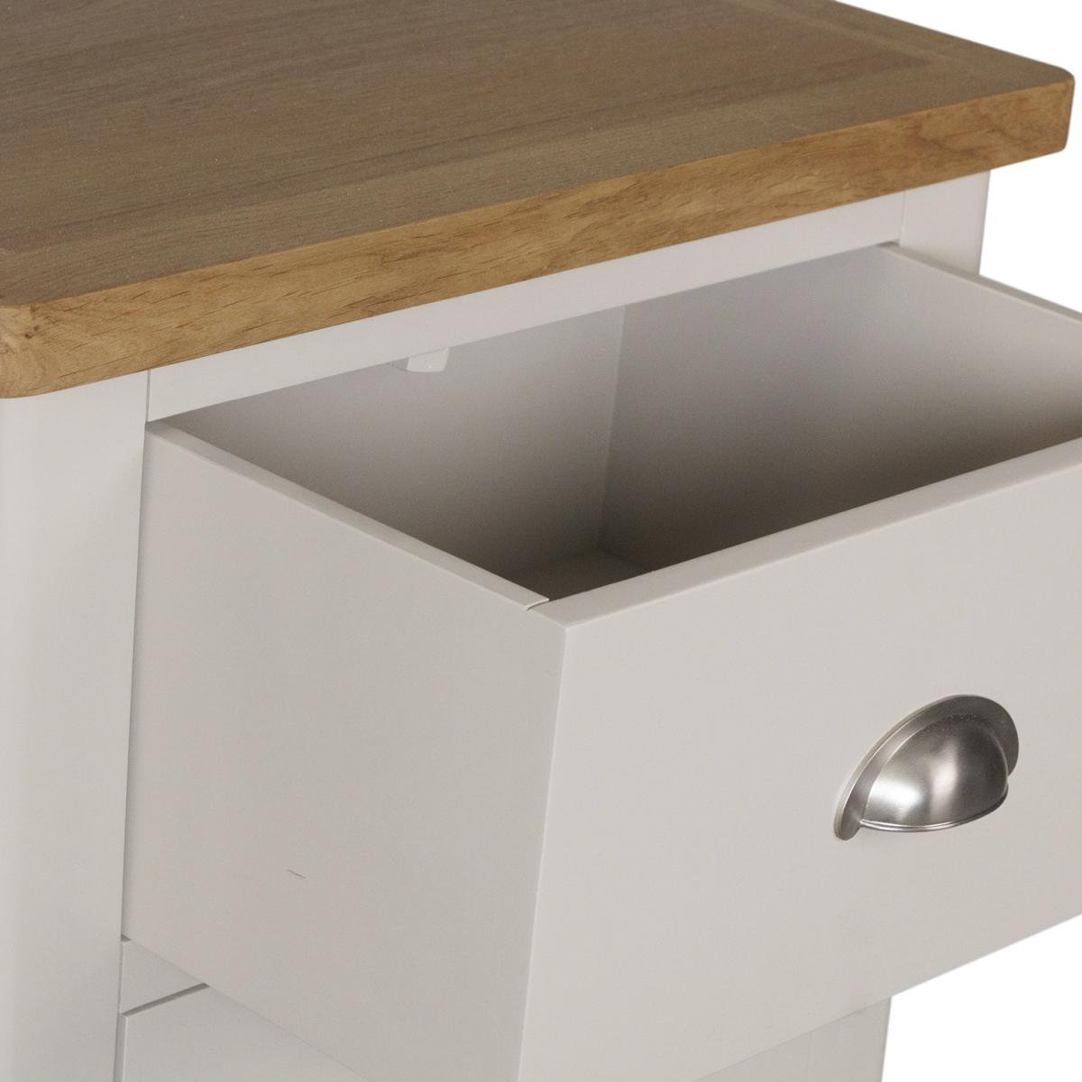 Cambridge 5 Drawer Narrow Chest - Dove Grey – image 5