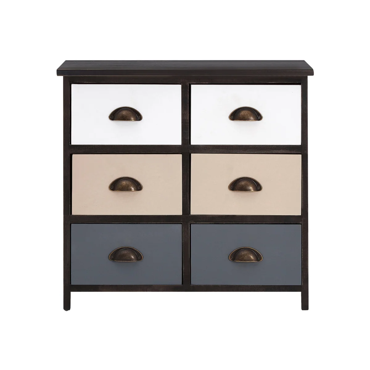 Urban Loft 6 Drawers Chest - Assorted