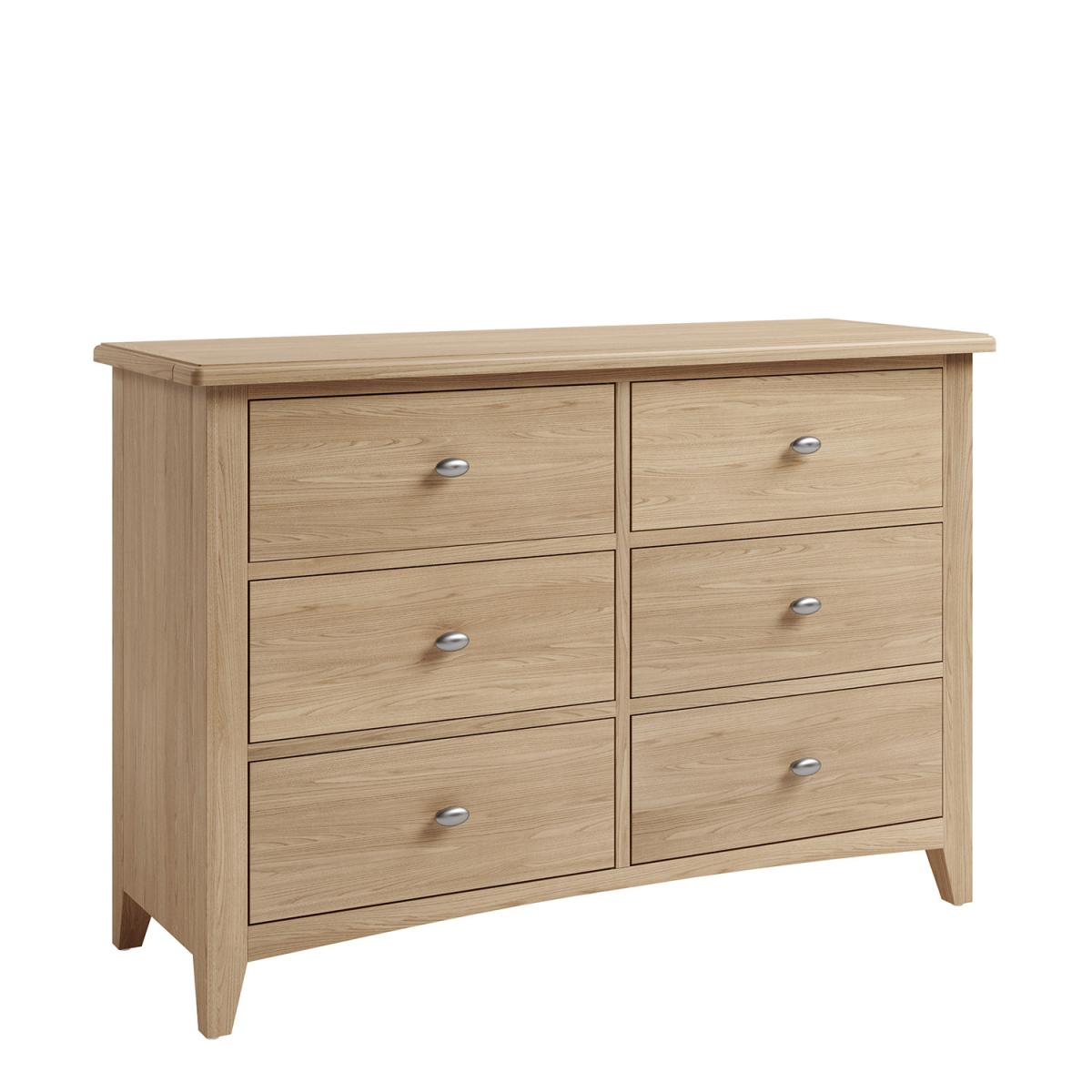 Ashford 6 Drawer Chest - Light Oak – image 2