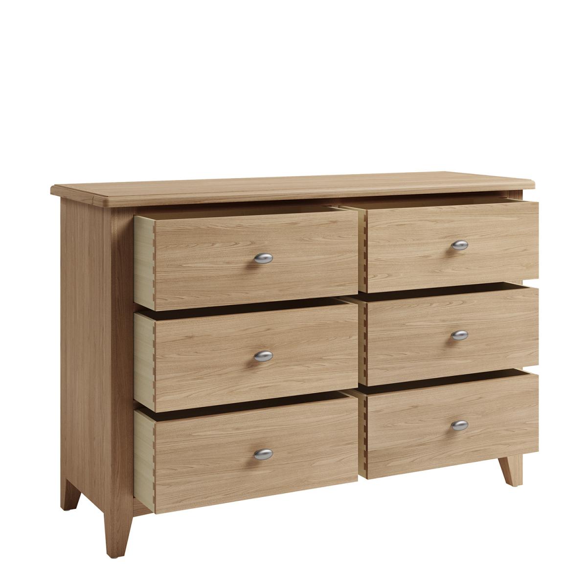 Ashford 6 Drawer Chest - Light Oak – image 3