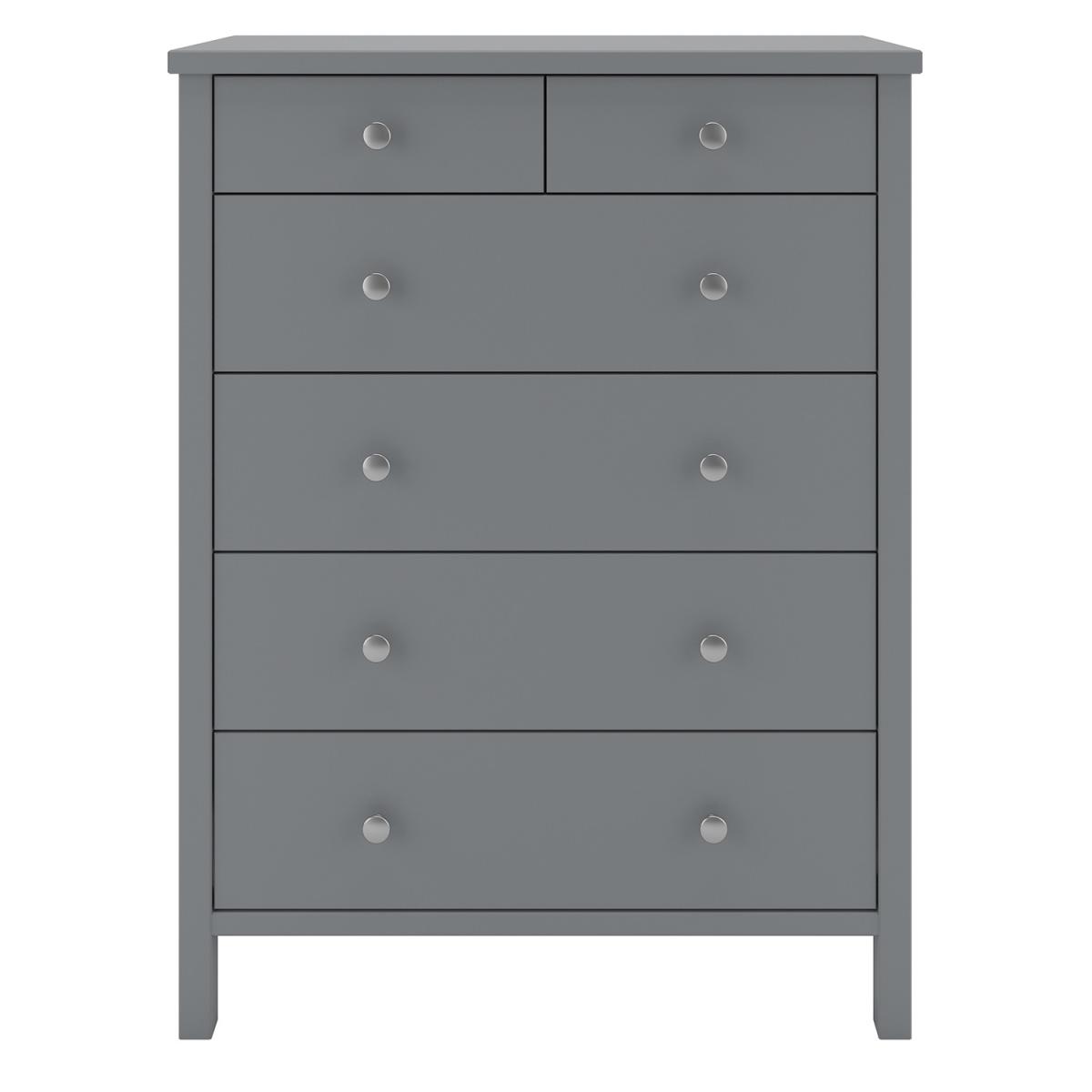 Steens Tromso Six Drawer Chest - Grey – image 2
