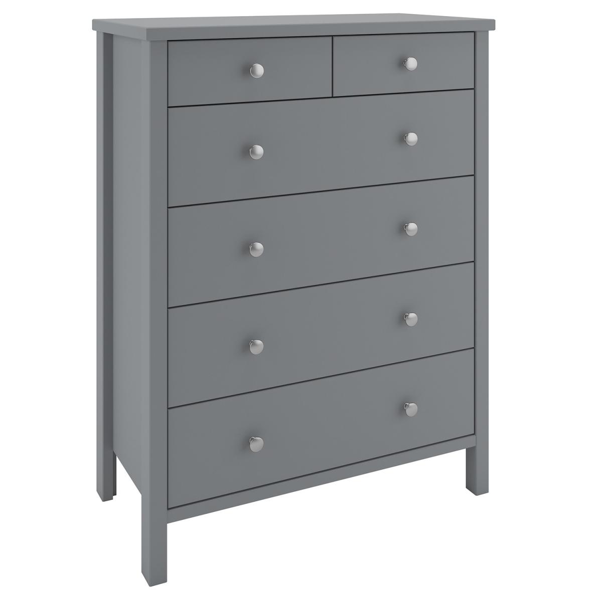 Steens Tromso Six Drawer Chest - Grey – image 3