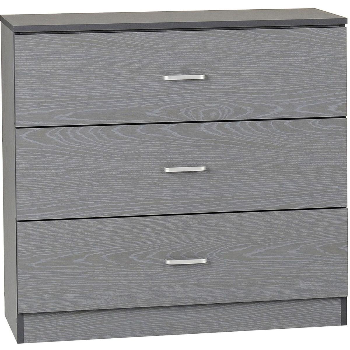 Felix 3 Drawer Chest - grey – image 6