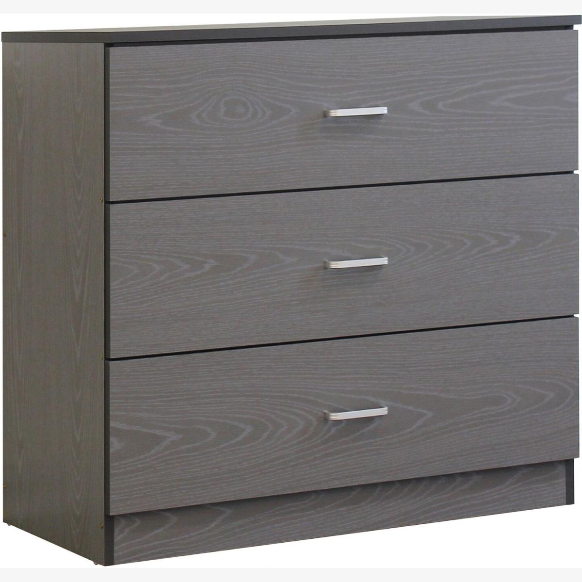 Felix 3 Drawer Chest - grey – image 1