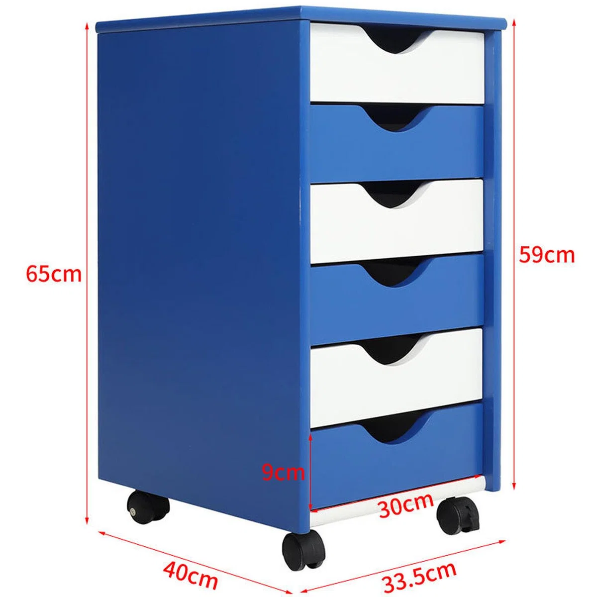 Six Drawer Storage Chest - Pink – image 16