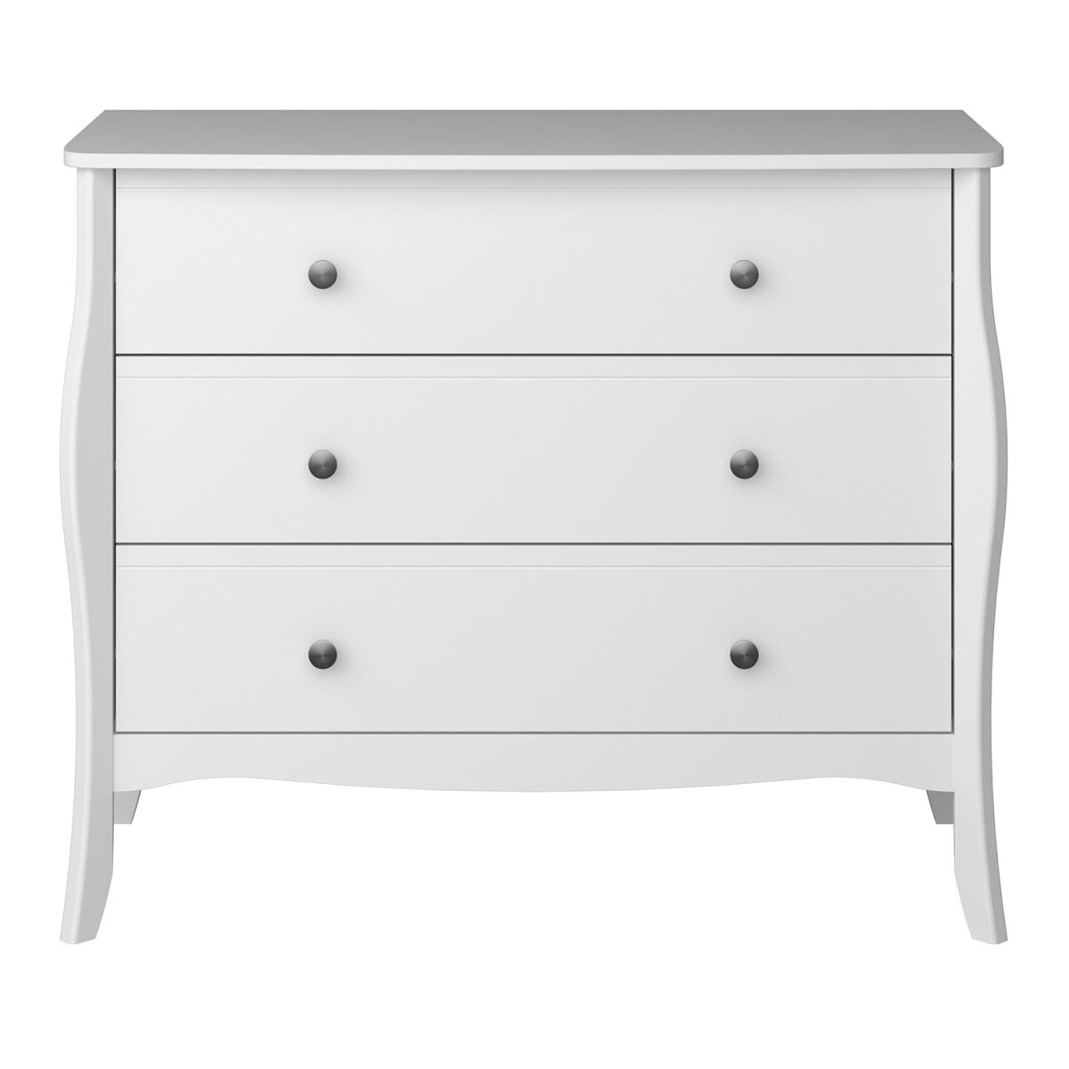 Steens Baroque 3 Draw Wide Chest - Black – image 4