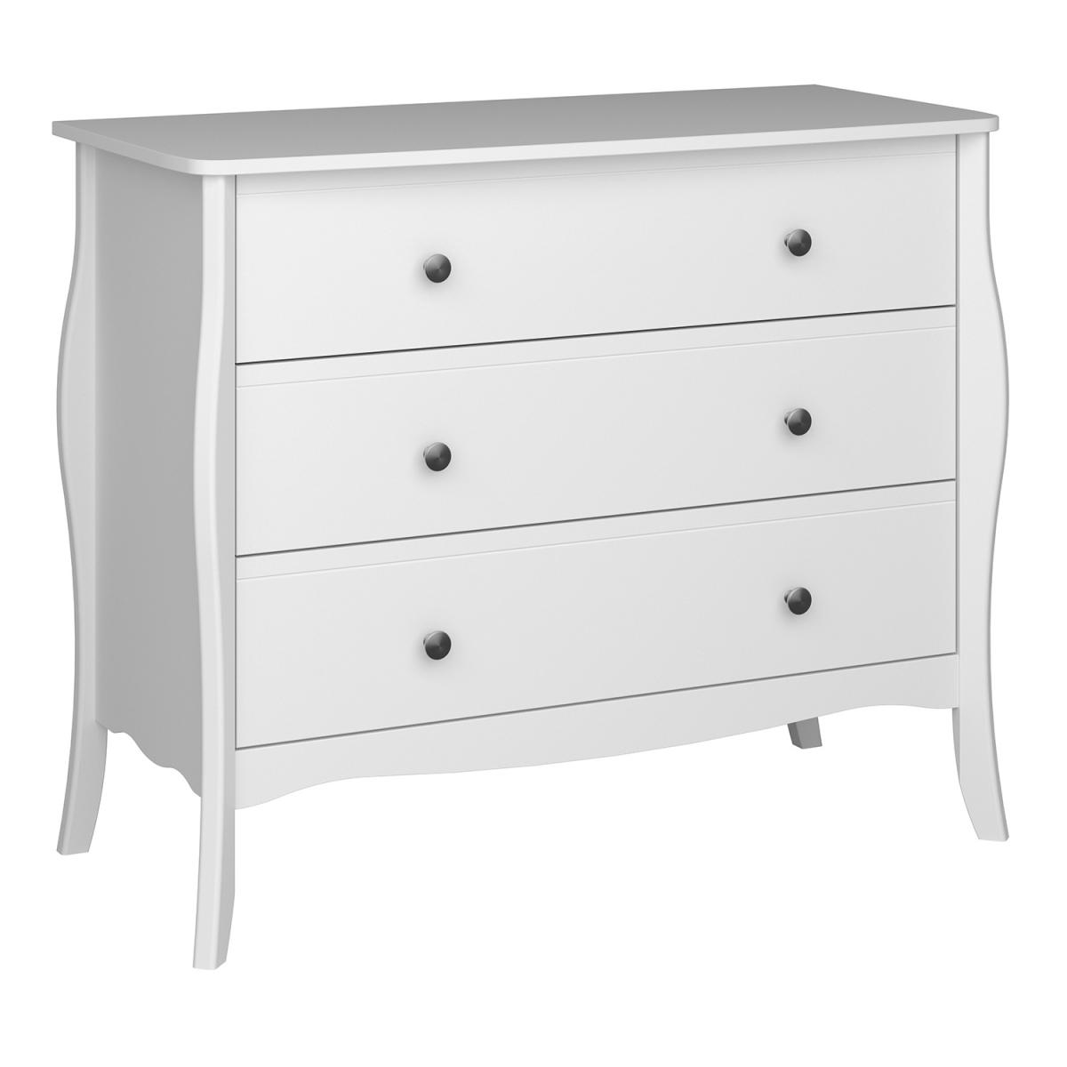 Steens Baroque 3 Draw Wide Chest - Black – image 6