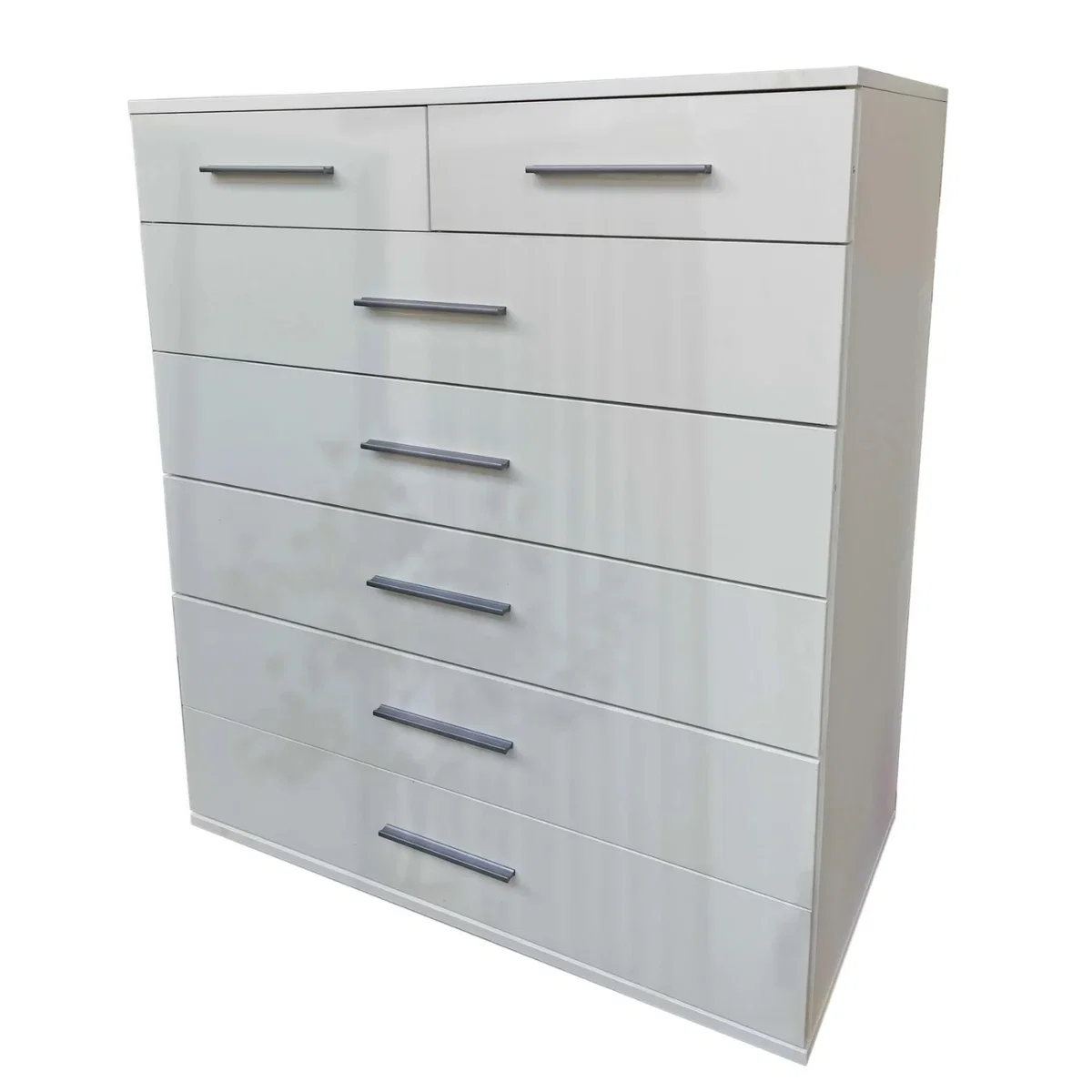 Windsor Gloss White 5 Plus 2 Chest of Drawers - White – image 2