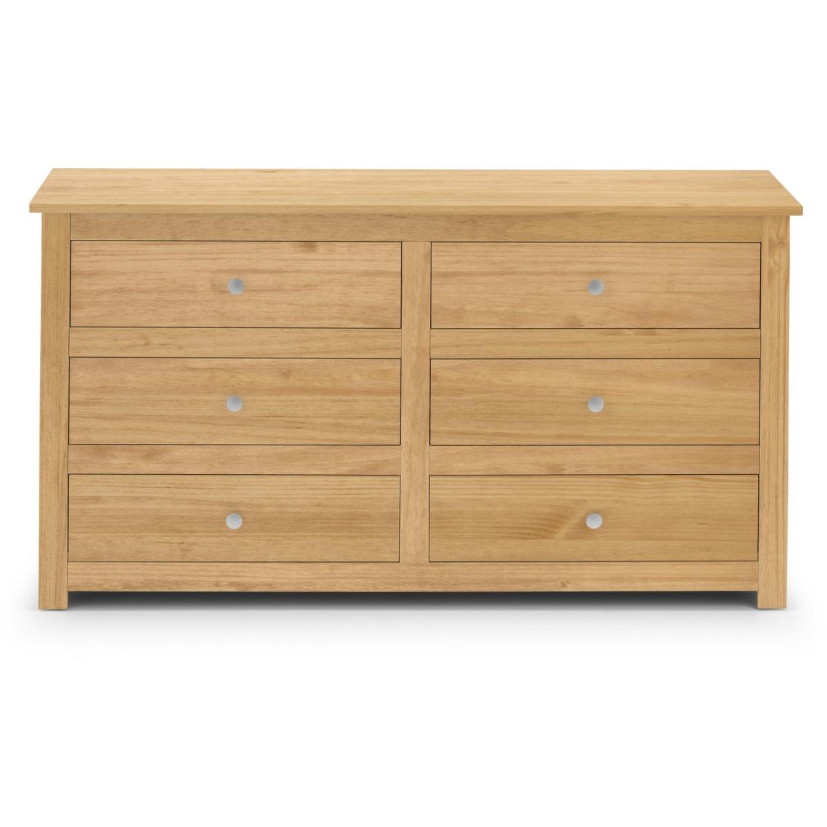Radley 6 Drawer Chest -  Waxed Pine - Waxed Oak – image 4